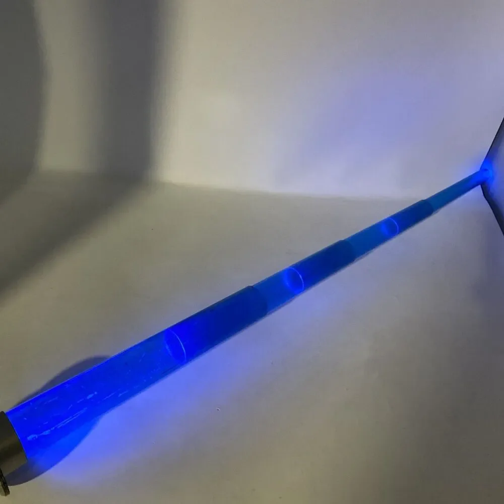 2004 Star Wars Electronic Light Saber Obi Wan Kenobi Blue Light Up Vibration